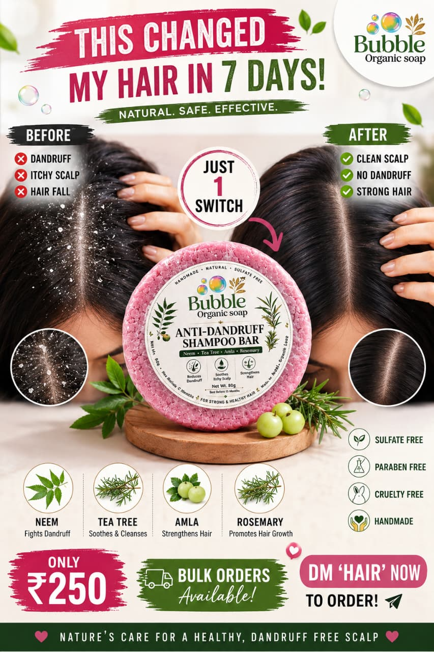 Anti-Dandruff Shampoo Bar